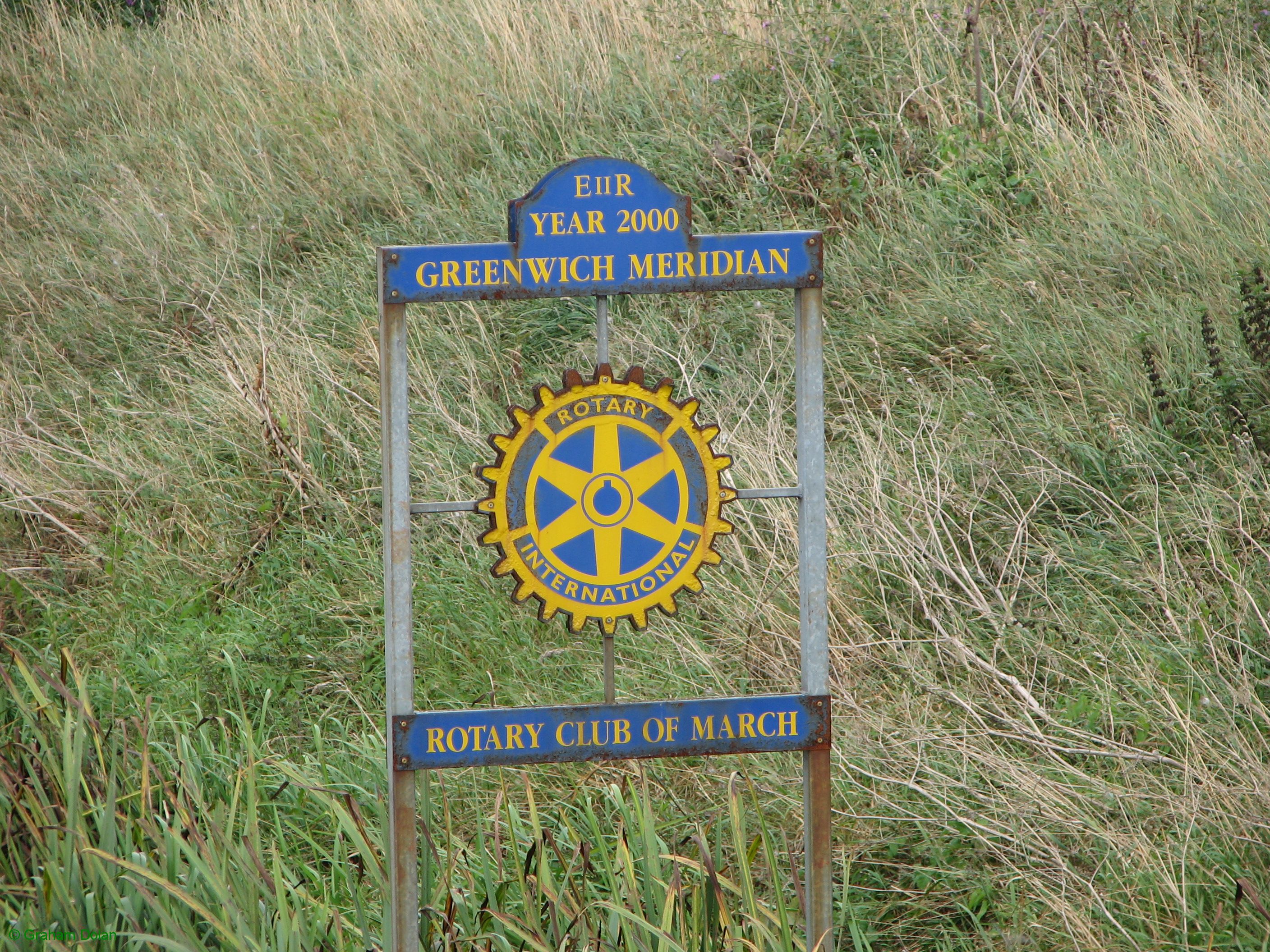 Greenwich Meridian Marker; England; Cambridgeshire; Flood's Ferry